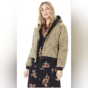 Saltwater Luxe Quilted Puffer Jacket, VGUC, Size L